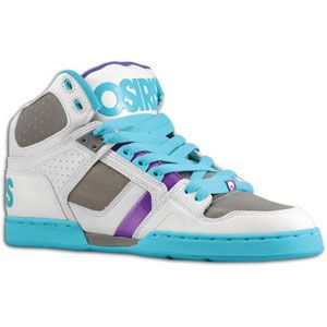 Osiris NYC 83   Mens   Skate   Shoes   White/Purple/Teal