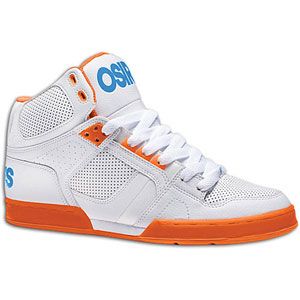Osiris NYC 83   Mens   Skate   Shoes   White/Orange/Blue