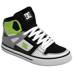 DC Shoes Spartan HI WC   Mens   Skate   Shoes   White/Black/Soft Lime