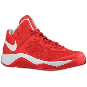 Nike Dual Fusion BB   Mens   Basketball   Shoes   Gym Red/White