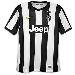 Nike Dri Fit Soccer Replica Jersey   Mens   Juventus   Black/Pro Gold