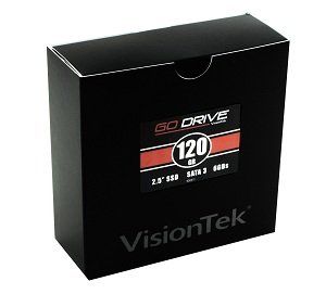 VisionTek GoDrive SSD 120GB High Performance SATA III 6.0Gb/s 2.5 Inch
