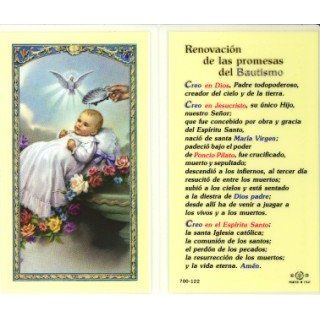 Bautismo Renovacion Promesas Holy Card (700 122) 