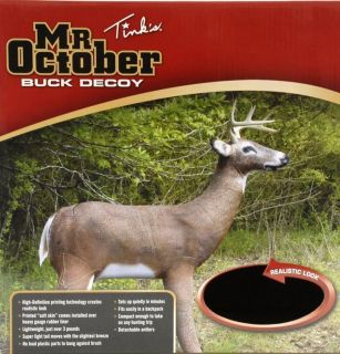  Mr October Inflatable Buck Decoy New Hunting Decoys Deer Decoys