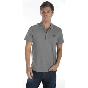 Lacoste Large Black Croc Polo   Mens   Casual   Clothing   Grey/Black