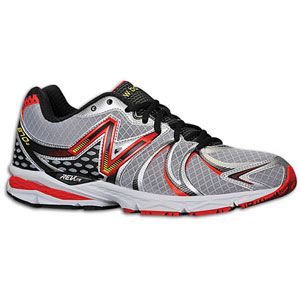 New Balance 870 V2   Mens   Running   Shoes   Silver/Red