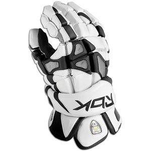 Reebok 7K Gloves   Mens   Lacrosse   Sport Equipment   White/Black