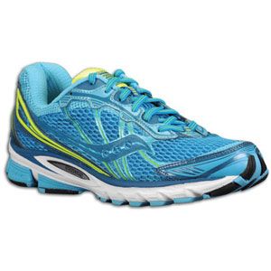 Saucony ProGrid Ride 5   Womens   Running   Shoes   Blue/Citron