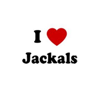 Love Jackals Animals Pets Car Truck Vehicle Bumper Helmet Decal