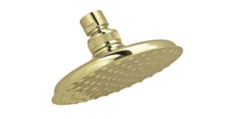 Huntington Brass 5 1/8 Rain Showerhead   Polished Brass Finish   135