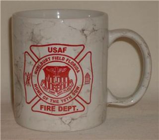 AFSOC Hurlburt Field Florida USAF Fire Dept Mug 16 Sow