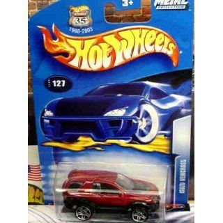  2003 164 Scale Red Isuzu Vehicross Die Cast Car #127 Toys & Games