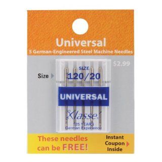 Klasse Universal Machine Needles 120/20 5/Pkg (A5100 12020