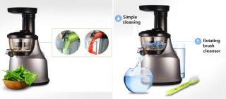 Hurom HD DBF09 Low Speed Slow Squeezing Silent Masticating Juicer