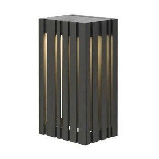 LBL Lighting LW642BLLEDW Uptown   LED Small Outdoor Wall Mount, Black