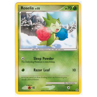  Pokemon Diamond and Pearl Secret Wonders Roselia 62/132: Toys & Games