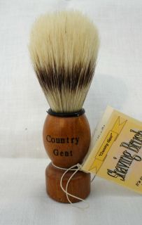Natural Boar Bristle Shaving Brush Daily Deal Country Gent Wood Handle