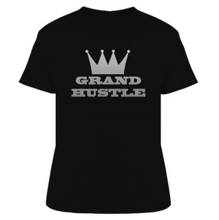 TI Grand Hustle Rap Hip Hop T Shirt Black