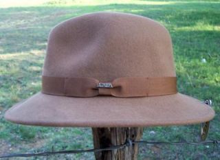 HYDE PARK Pecan Safari Godfather Gangster Fedora Hat