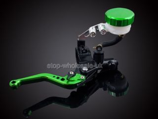 Universal Front Motorcycle Brake Clutch Levers Master Cylinder Fits
