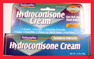 Hydrocortisone Anti Itch Cream 1 oz Skin Rash