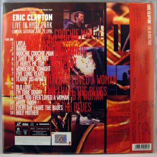 Japan LD Eric Clapton Live at Hyde Park London 1996