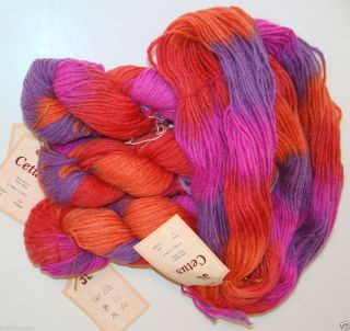 Lot of 400 g(3.6 oz each) Cetus Worsted Wool Yarn Pink Silky FREE S&H