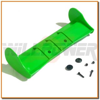Hyper 7 Parts Rear Wing Green 87093GN RC WillPower HOBAO OFNA Buggy