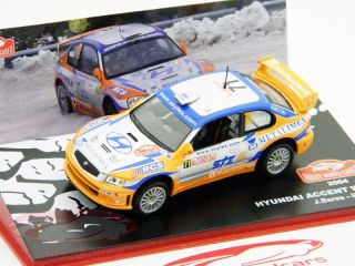 Hyundai Accent WRC 71 Rallye Monte Carlo 2004 1 43 IXO