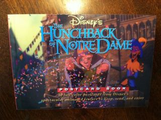  The Hunchback of Notre Dame Postcard Book 1st Edition Hyperion