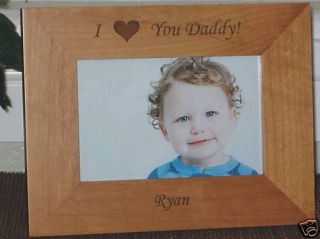 Love My Dad Picture Frame We Love Daddy Father