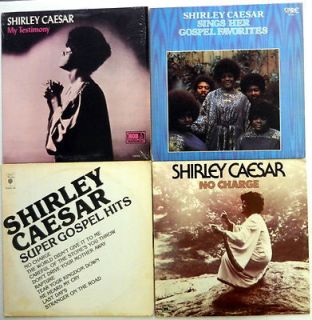 Shirley Caesar Lot of 7 LPS Gospel 9141