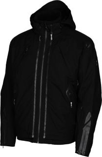 Mens Spyder Saas Fee Ski Winter Jacket Black Met M New