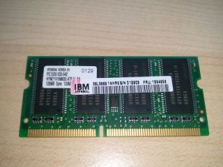 Hynix Laptop Memory RAM SODIMM SDRAM 128MB PC133 IBM Lenovo ThinkPad