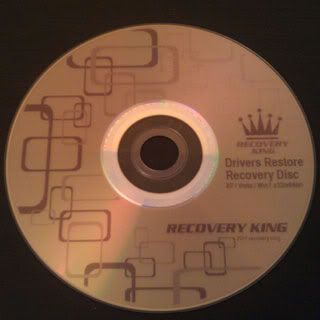 IBM ThinkPad T42 Driver Recovery Restore CD Disc