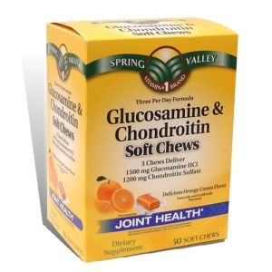 Glucosamine Chondroitin 50 Soft Chews Spring Valley