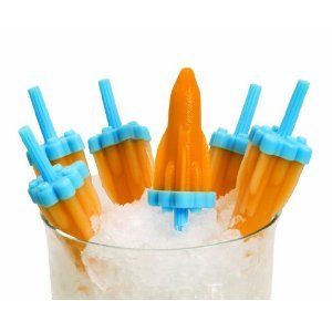 Tovolo Rocket Ice Pop Mold Frozen Treat Popsicle Maker 80 8001B ( Blue