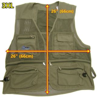 Cooling Ice Vest with 15 Ice Packs Hot Summer Freeze 3XL