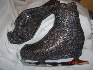 Ice Edge Ice Roller Skating Boot Covers Bubbles