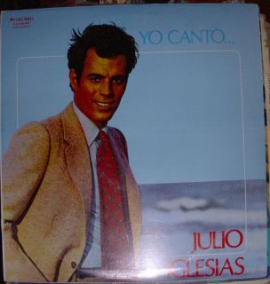 Julio Iglesias  Yo CANTO  12 LP New Mexico 1972 La Vida Sigue Igual