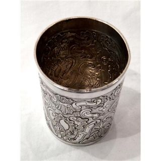 Antique Russian Silver Beaker Cup Moscow 1757 Igor Ivanov