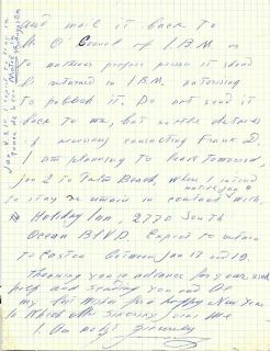 Igor Sikorsky Autograph Letter Signed