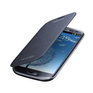 New Samsung Galaxy s III Flip Cover Pebble Blue in Retail Packing
