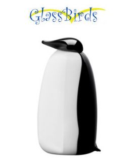 Iittala 09 Birds by Toikka Ping Glass Bird Penguin