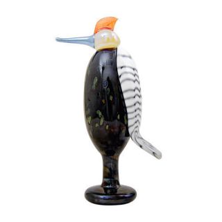New Edition Toikka Woodpecker Iittala Glass Bird Finland
