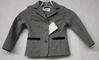 IL Gufo Grey Jersey Blazer for Boys Size 4 14