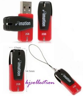Imation 16GB 16g USB Flash Drive Password Red Nano Pro