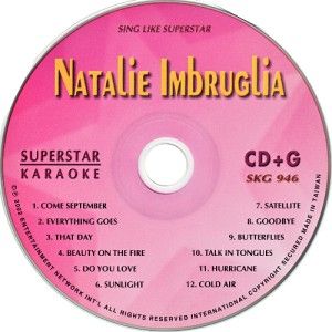 Natalie Imbruglia Karaoke SKG 946 Superstar CDG 12 Hits