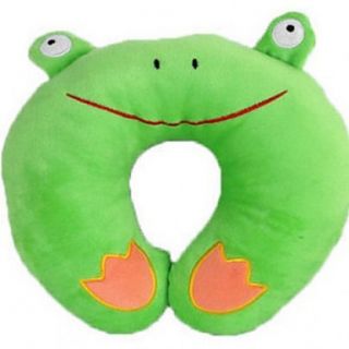 USD $ 13.49   Cartoon Frog Design Travel Neck Pillow,