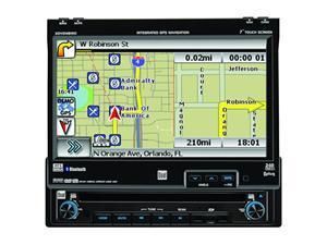 Dual in Dash 7 DVD Player GPS Navigation System Model XDVDN8190N